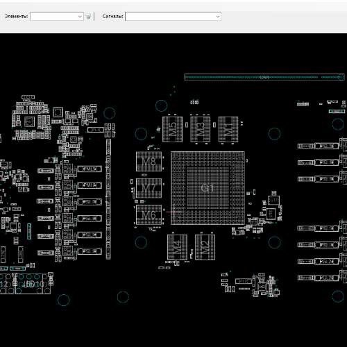 Asus DUAL RTX3070 O8G CG142P Rev 1.00 BoardView.FZ