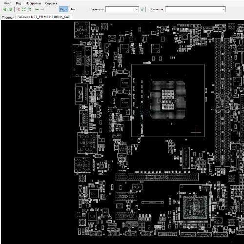 ASUS PRIME H310M-K BoardView.CAD