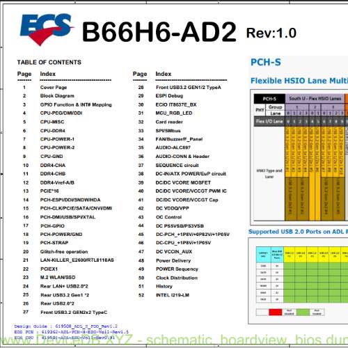 ECS B66H6-AD2 Rev 1.0 Acer Predator PO3-630 PO3-640 Schematic.pdf and BoardView.pdf