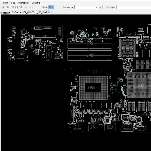 Lenovo Legion Y9000, Legion 7 16IAX7 LCFC JY771 JY776 NM-E641 Rev 0.4 BoardView.TVW