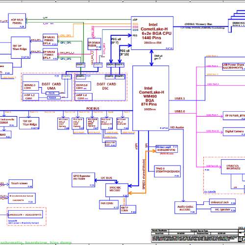Dell Precision 7550 Compal FDX50 LA-J171P Rev 1.0(A00) Schematic.PDF