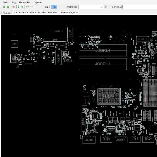 Lenovo Legion 7-16ACHg6 LCFC HY763HY760HY762 NM-D563 Rev 1.0 BoardView.TVW