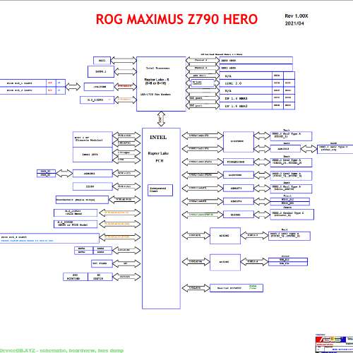 Asus ROG MAXIMUS Z790 HERO Rev 1.00X Schematic.PDF