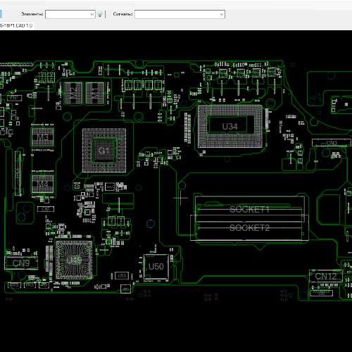 MSI MS-17C6 MS-16P6 MS-16P1 Rev1.0 BoardView.CAD