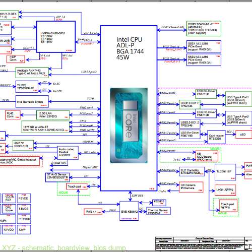 Dell Alienware X17 R2 Compal HDS70 LA-L613P Rev 1.0(A00) Schematic.PDF