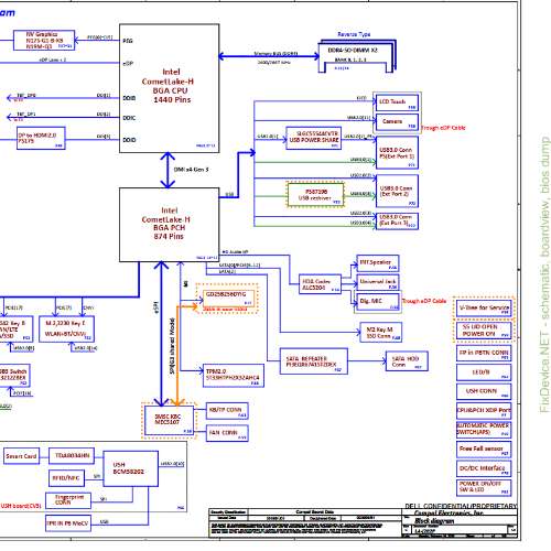 Dell Latitude 5510 5511, Precision 3550 3551 Compal FDV50 FDV51 LA-J282P Schematic.PDF