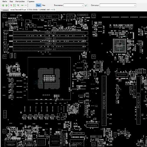 Asus ROG STRIX B560-F GAMING WIFI Rev 1.03 BoardView.CAD