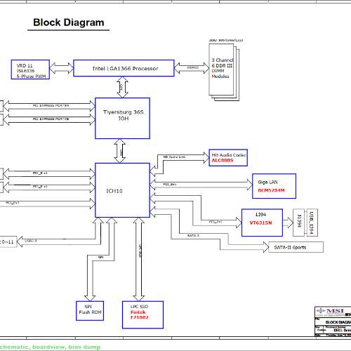 Dell Alienware Aurora A4 MS-7591 Schematic and BoardView.PDF