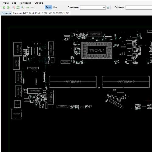 Dell Latitude 5520 Wistron SouthPeak15 TGL MB 8L 19819-1 BoardView.GR