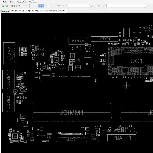 Dell Inspiron 15 3511, VOSTRO 15 3510 Compal GDM52 LA-L243P Rev 1.0 BoardView.CAD