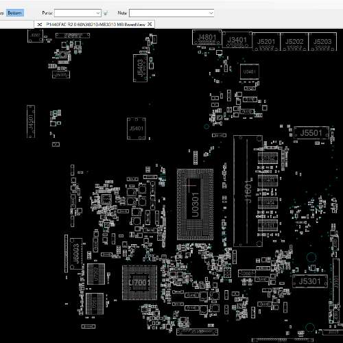 P1440FAС R2.0 60NX0210-MB3310 MB BoardView.cad