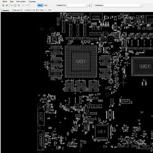 Dell Alienware M15 R7 / M17 R5 Compal HDQ53 LA-L761P Rev 1.0 BoardView.CAD