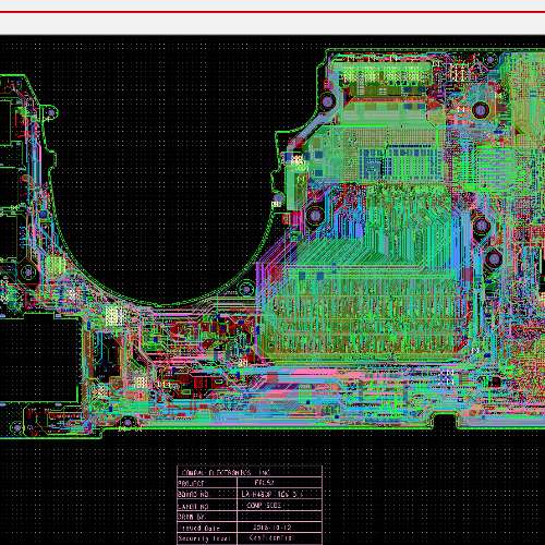 HP Pavilion 15 Compal FPC52 LA-H463P Allegro BoardView.BRD