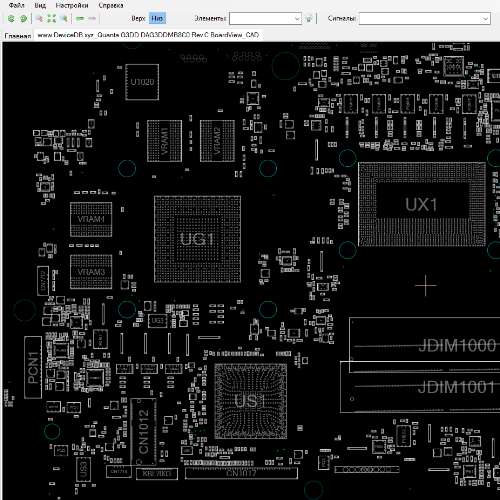 HP OMEN 15-dc Quanta G3DD DAG3DDMB8C0 Rev C BoardView.CAD