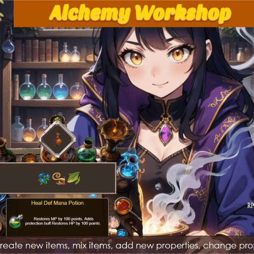 Alchemy Workshop [PRO] (MV, MZ) + future updates