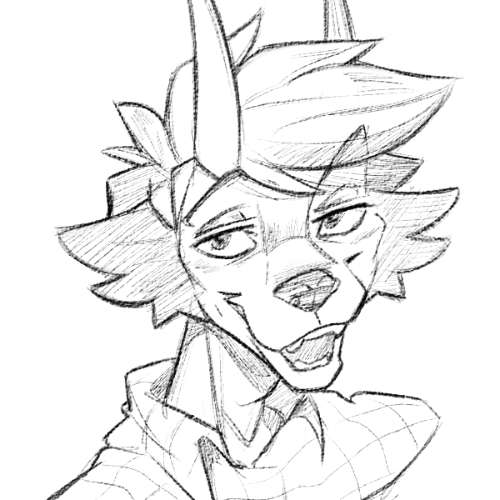 Black and white sketch